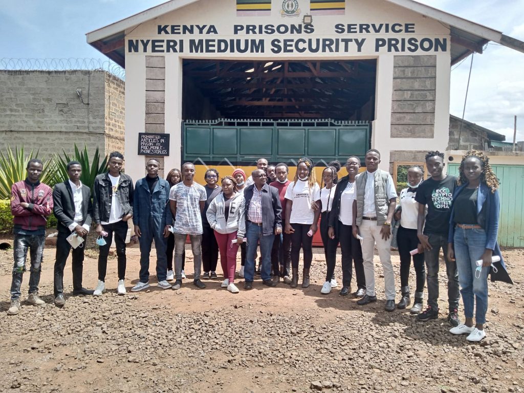 STUDENTS VISIT NYERI GOK PRISON