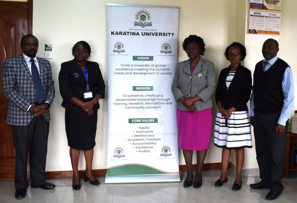 KARATINA UNIVERSITY SEEKS CERTIFICATION TO OFFER HUMAN RESOURCE MANAGEMENT EXAMINATIONS