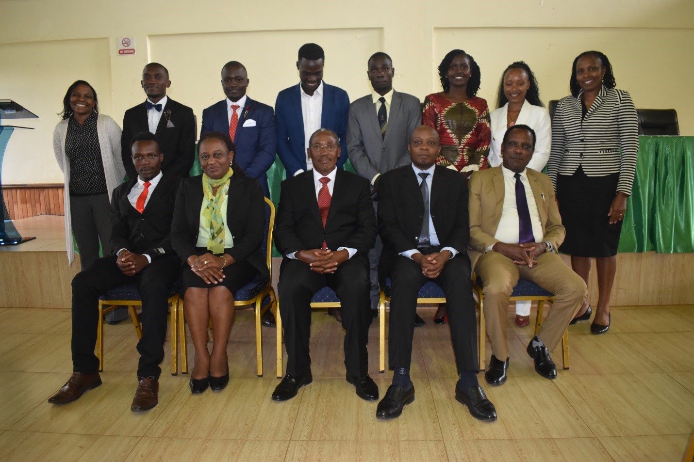 SWEARING IN CEREMONY OF THE 14TH STUDENTS GOVERNING COUNCIL