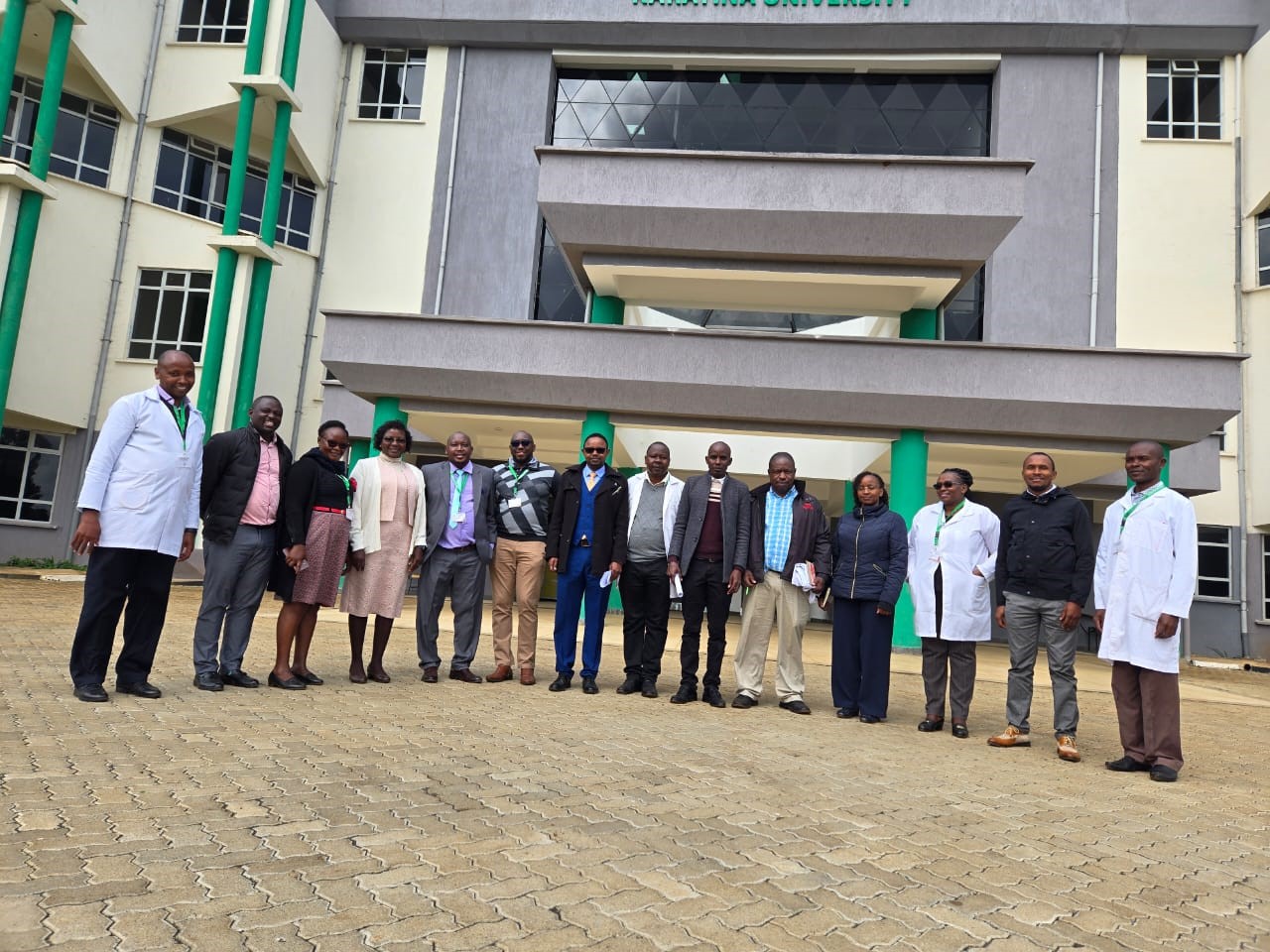 KMLTTB BOARD INSPECTS AND APPROVES KARATINA UNIVERSITY MEDICAL LABS.