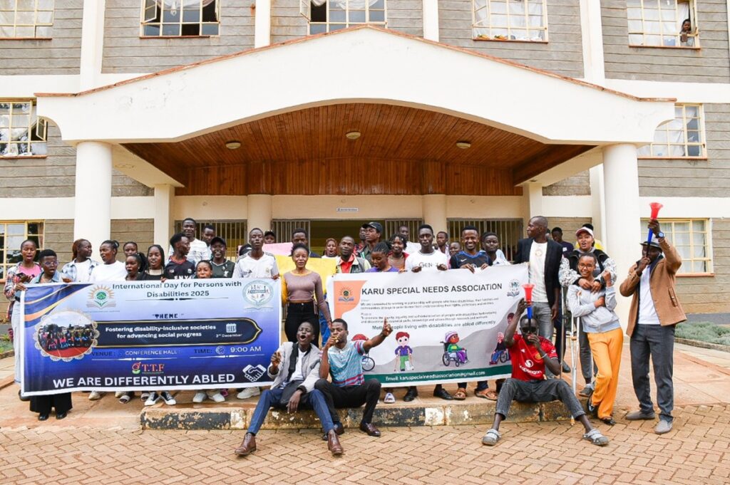 KARATINA UNIVERSITY CELEBRATES THE INTERNATIONAL DAY OF PERSONS LIVING WITH DISABILITIES